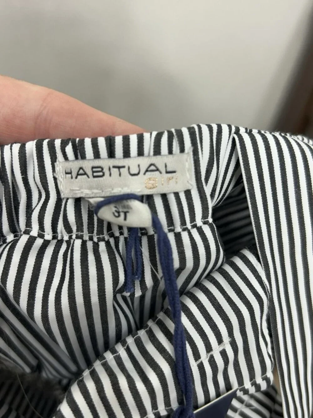 NEW Habitual Girls Jumpsuit 3T LOT Of 3 Sleeveless Striped Nautical Preppy READ